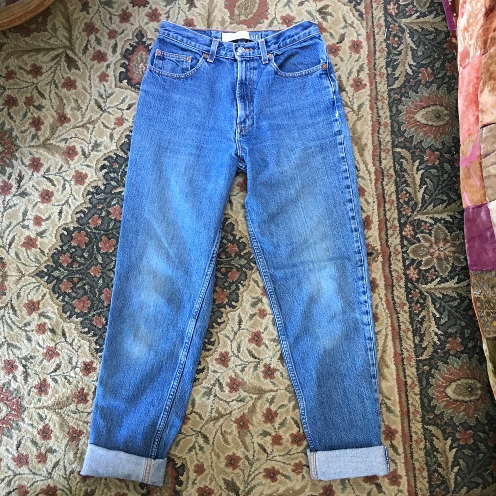 Vintage Gap high waist jeans loose boyfriend fit